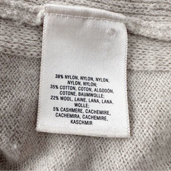 MOTH Anthropologie Wool Cashmere Blend Oversized Sleeveless Sweater Womens Small - Picture 6 of 8